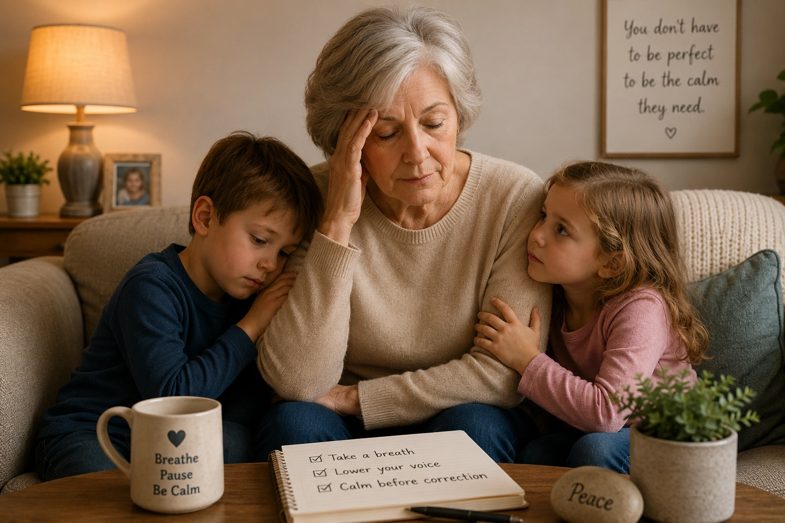 Stay Calm With Grandchildren When You’re Emotionally Exhausted