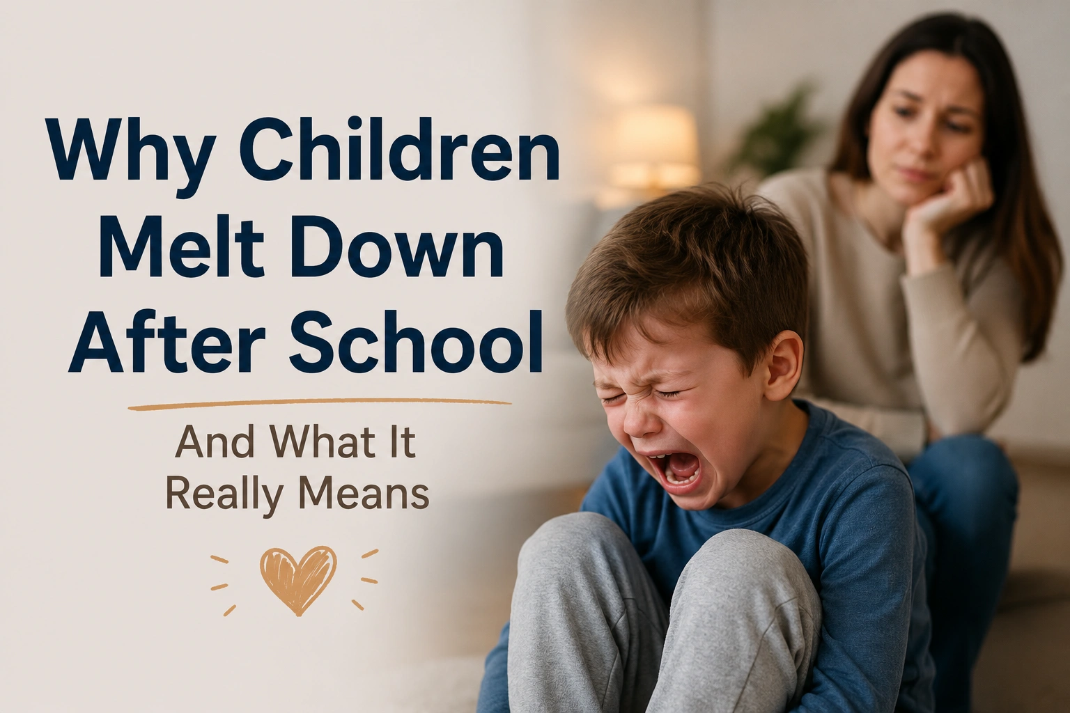 Why Children Melt Down After School