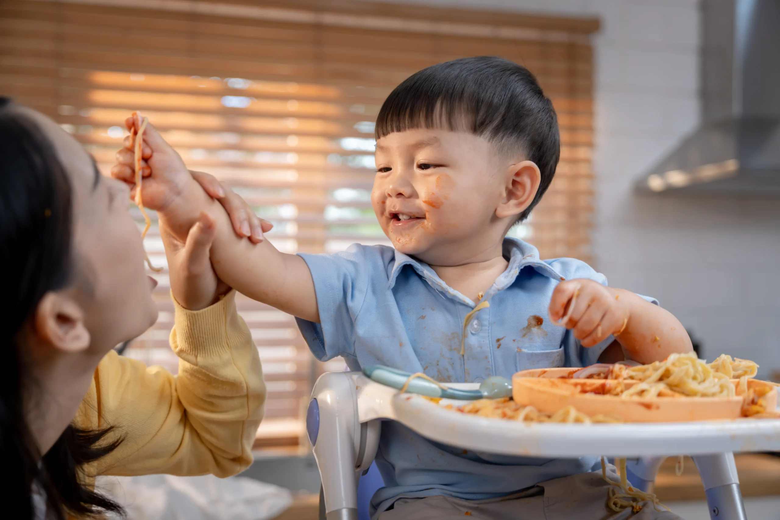 Behavior improves when the body is supported