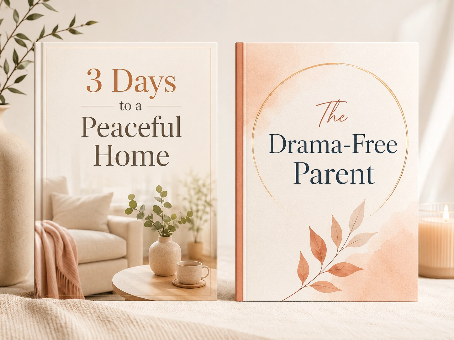 Richard Dixson’s 3 Days to a Peaceful Home guide and The Drama-Free Parent book
